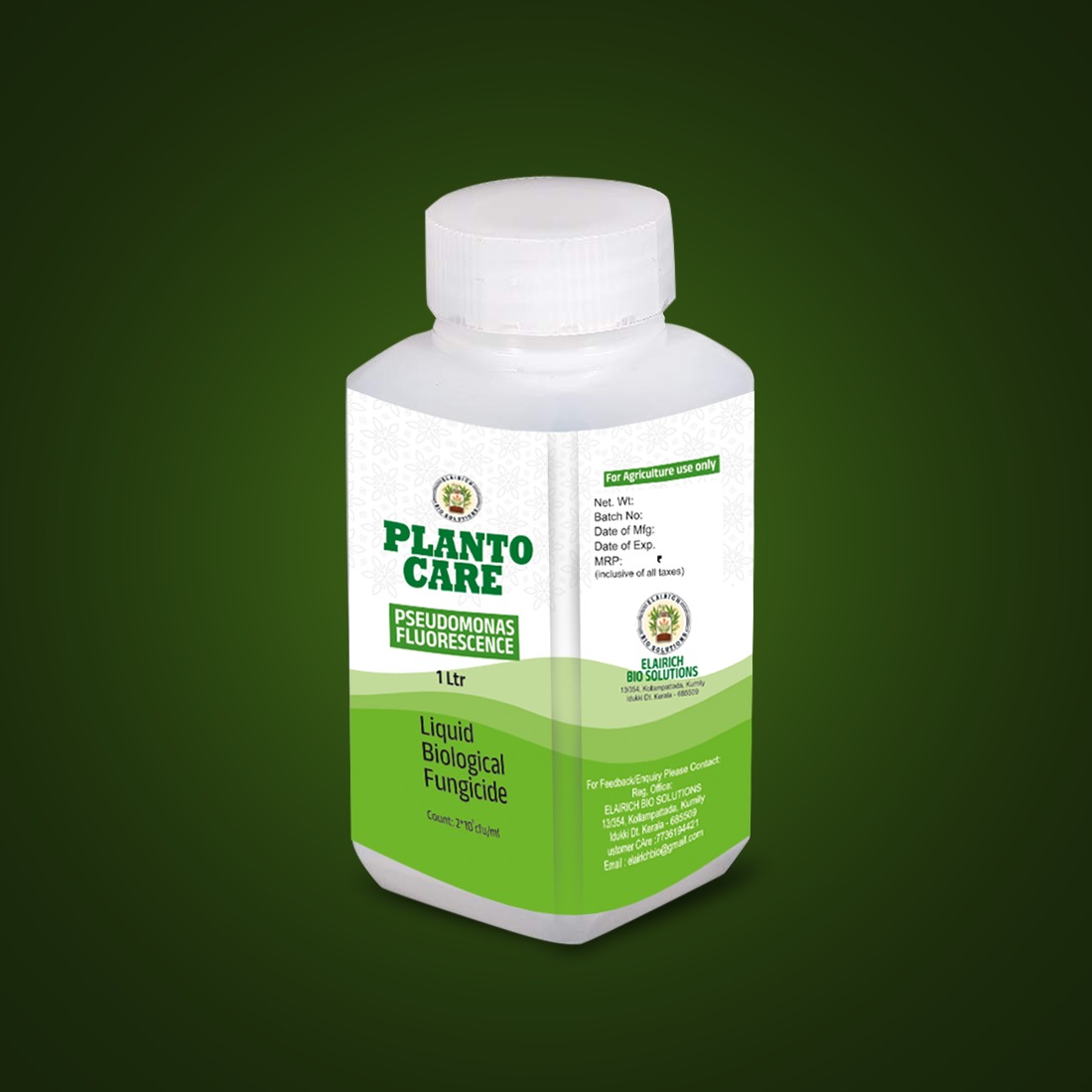 Planto Care liquid biological fungicide bottle