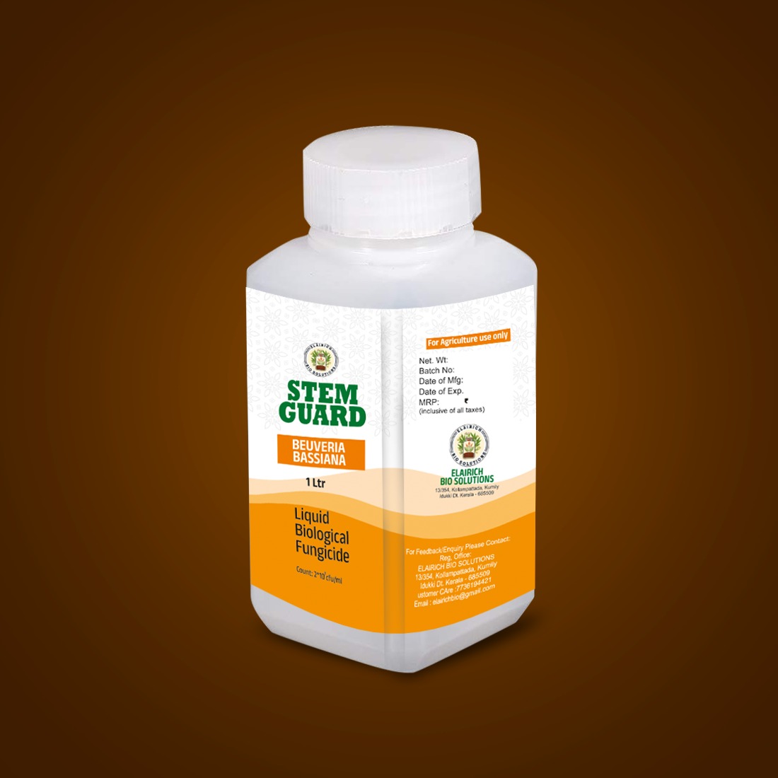 Stem Guard liquid bio-insecticide bottle